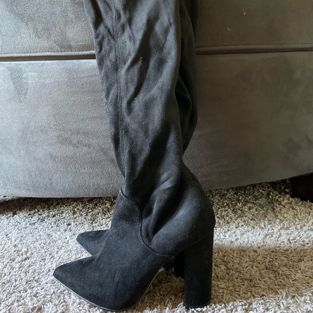 Knee High Black Boots